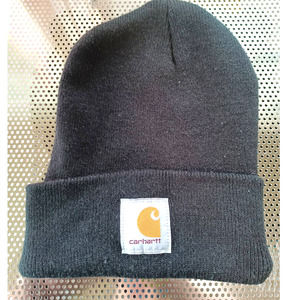 Carhartt Black Fold Over Beanie